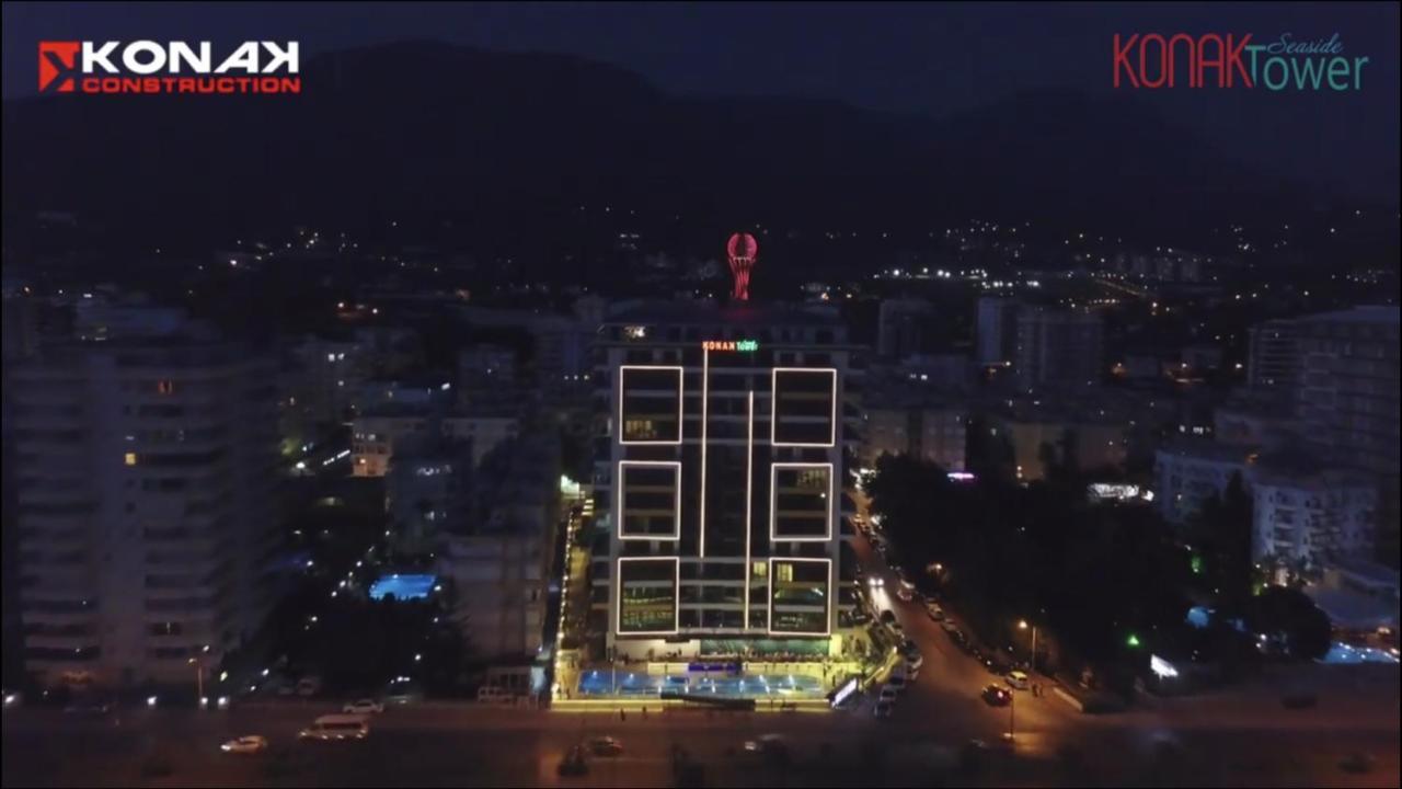 Konak Seaside Tower-King'S Apartments Mahmutlar Luaran gambar